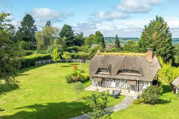 Ferienhaus für 9 Personen, mit Garten