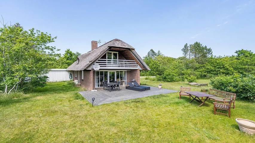 Ferienhaus für 7 Personen, mit Terrasse in Filsø See