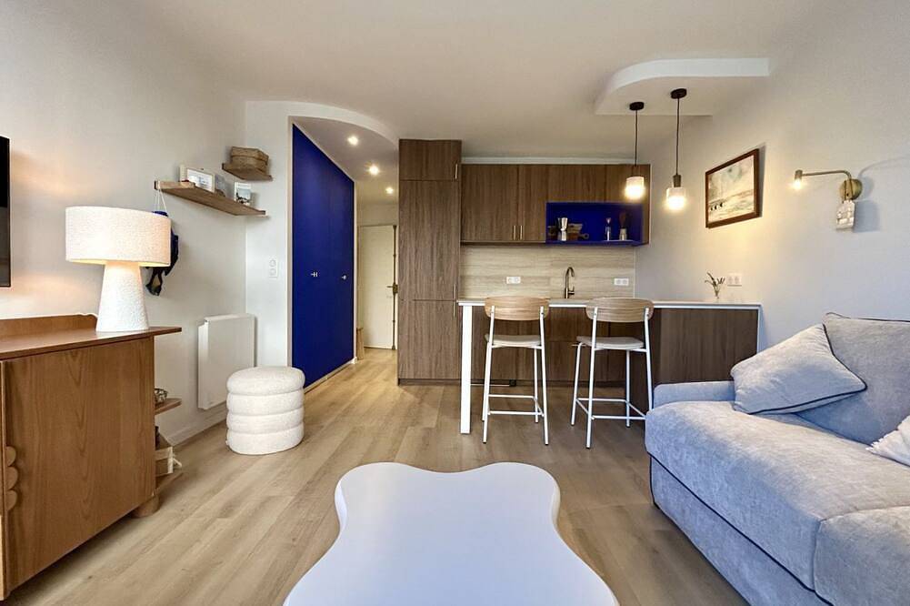 Appartement entier, La Maison Bleue, un véritable petit cocon au cœur du Crotoy in Le Crotoy, Région d'Abbeville