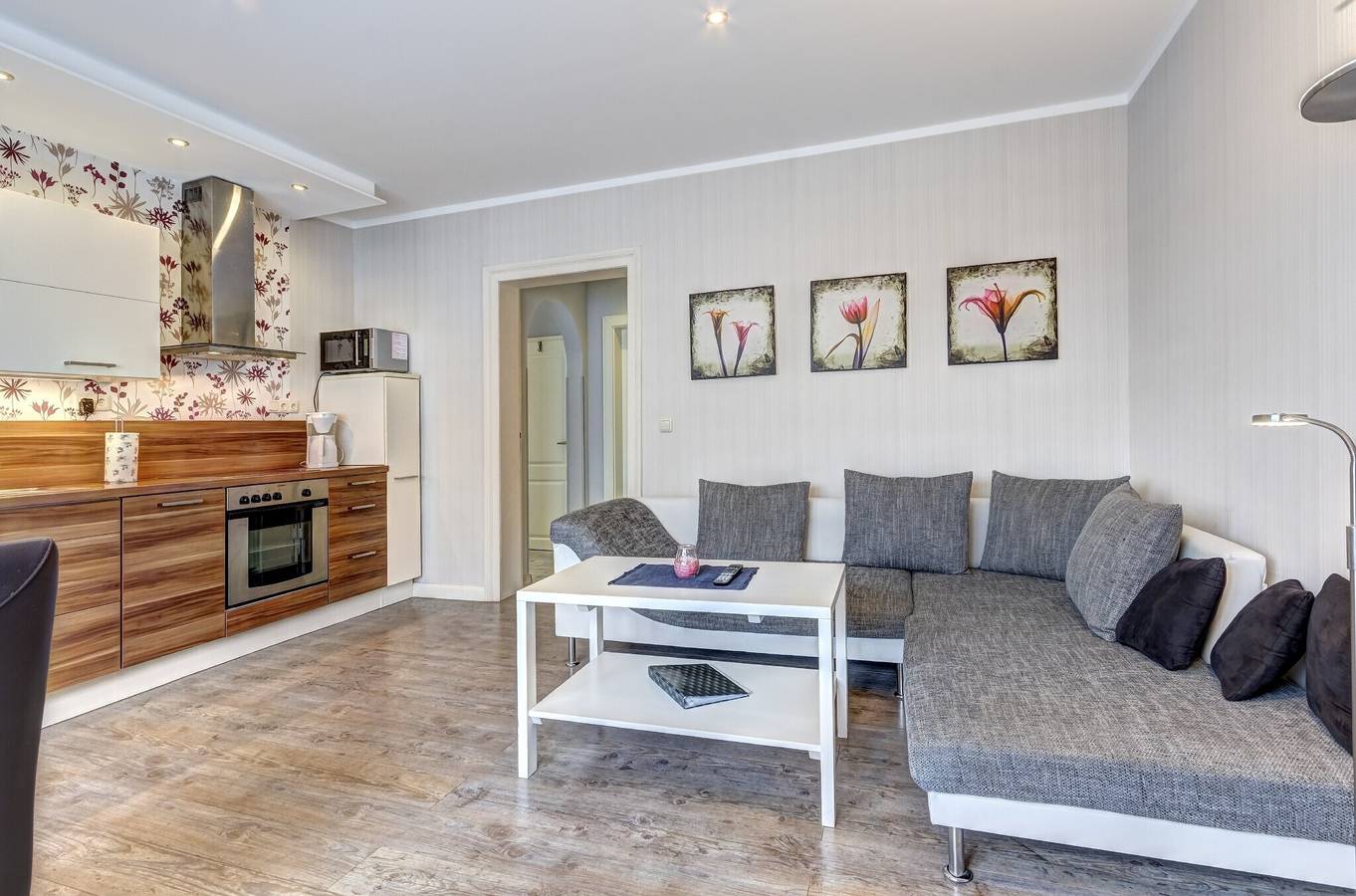 Ganze Wohnung, Ferienwohnung 'Ahlbeck 6' mit Privatterrasse und Wi-Fi in Drei Kaiserbäder, Heringsdorf