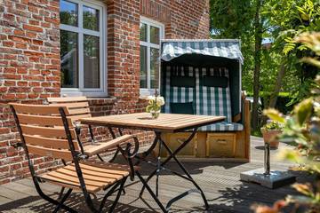 Ferienwohnung für 3 Personen, mit Garten in Altharlingersiel