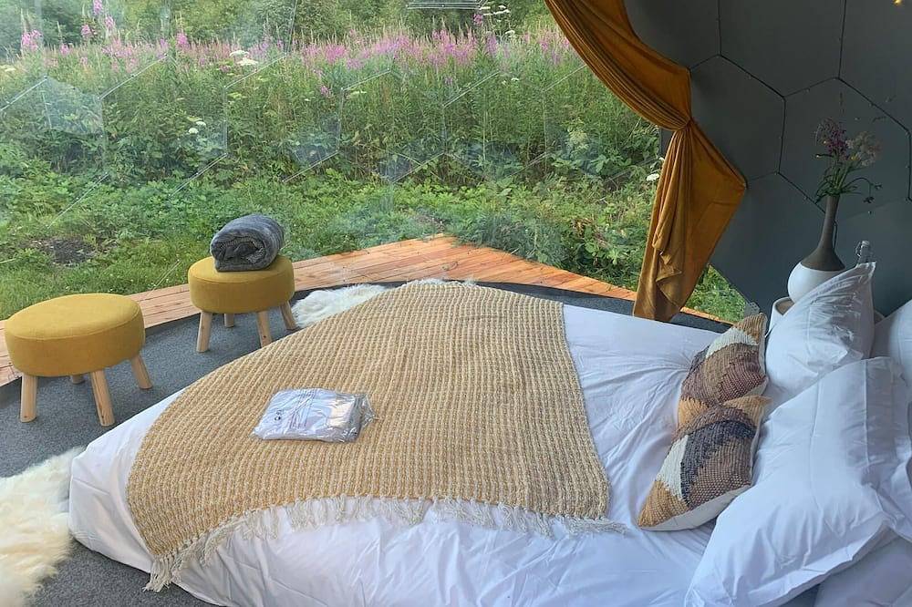 Thelynx.ch : Cosy dome in the alps in Salvan, Wallis