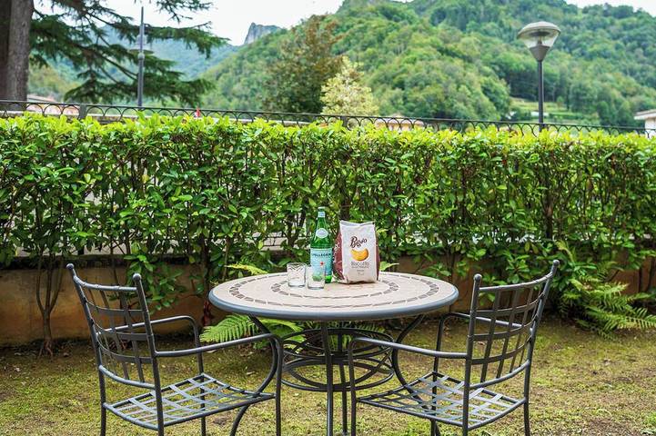 Appartamento per 4 persone, con giardino e terrazza in San Pellegrino Terme
