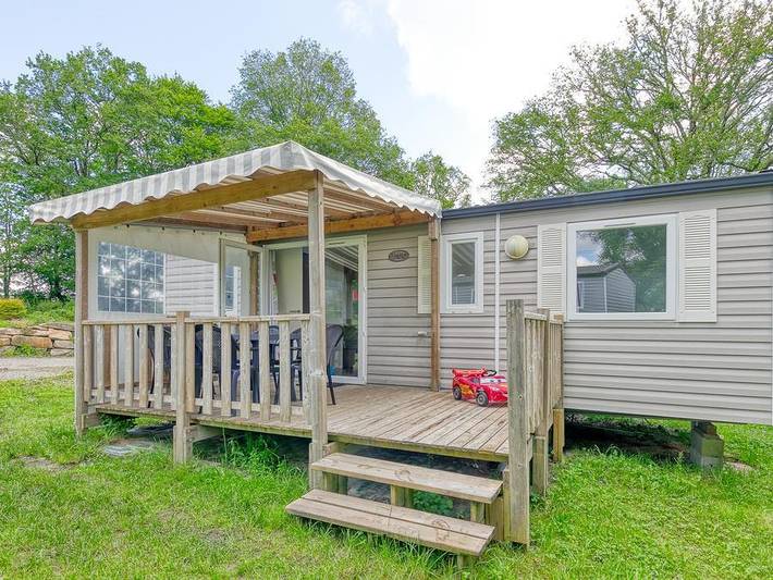 Mobil home pour 6 personnes, avec bassin pour enfant et piscine à Rochefort-en-Terre - 2