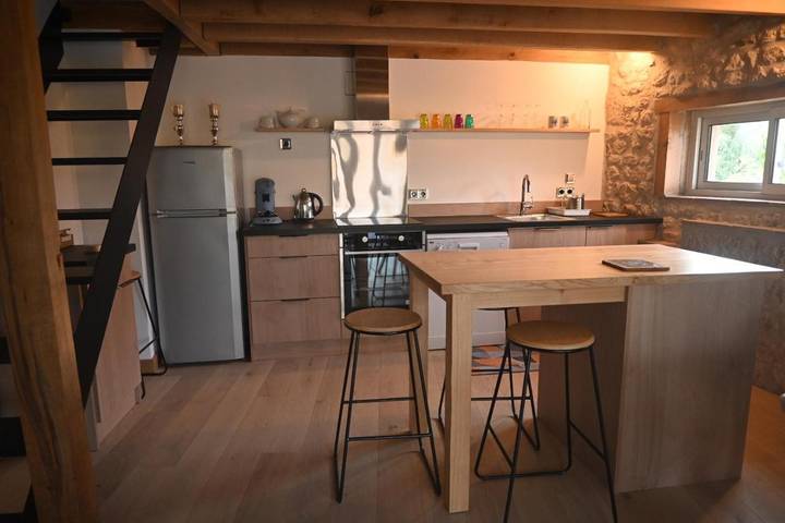 Gîte pour 5 personnes, avec jardin ainsi que piscine et vue à Le Verdier - 4