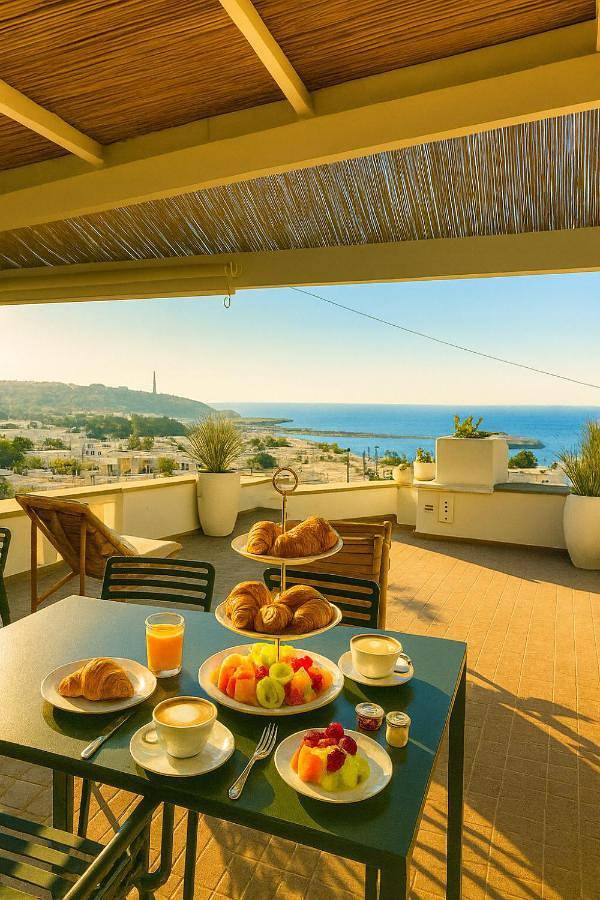 Albergo a gestione familiare per 2 persone, con terrazza in Leuca