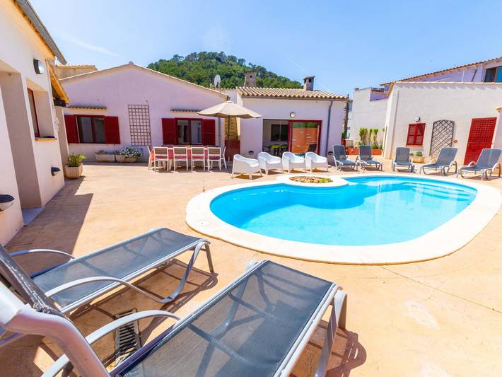 Casa de vacaciones para 8 personas, con piscina y balcón/terraza - 1