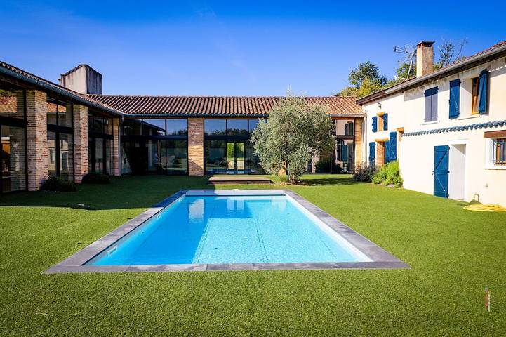 Maison de vacances pour 17 personnes, avec jardin et terrasse