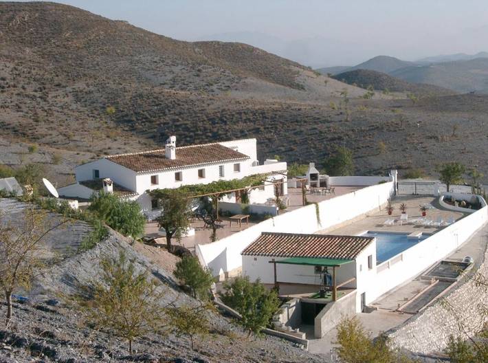 Location de vacances pour 3 personnes, avec Terrasse ainsi que Jardin et Vue à Vélez-Rubio