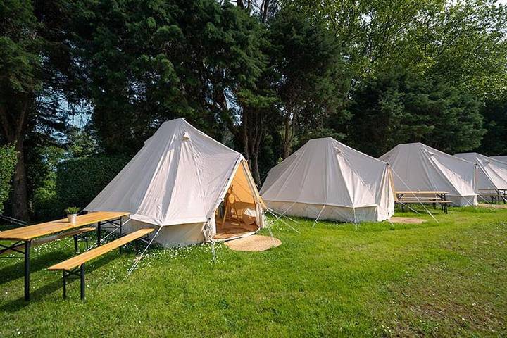 Camping pour 4 personnes, avec terrasse ainsi que piscine et jardin, animaux acceptés dans Cantabrie - 3