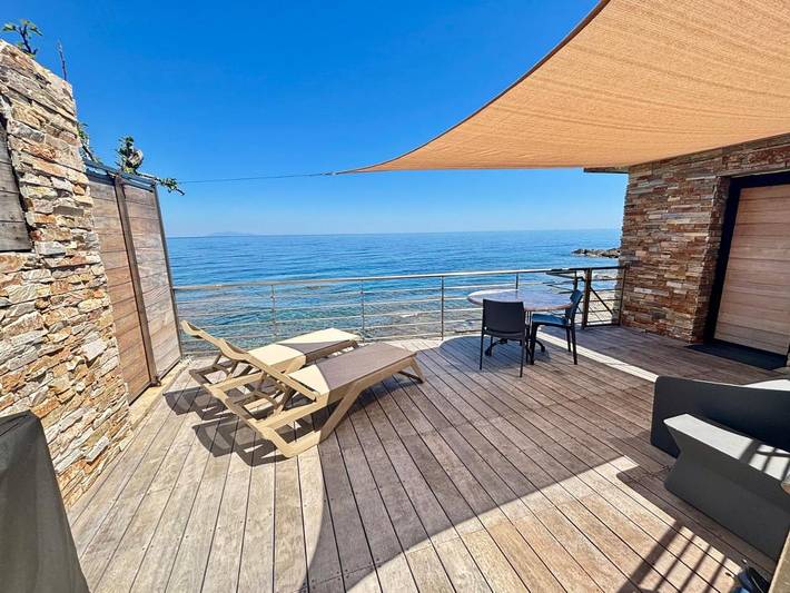 Gîte pour 3 personnes, avec jardin et vue à Santa-Maria-di-Lota