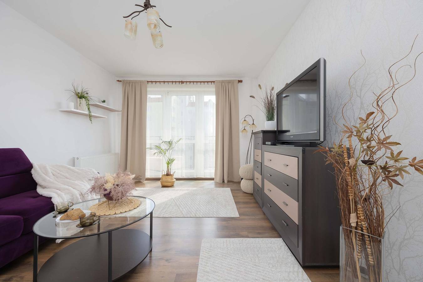 Appartement entier, Appartement de vacances pour 4 personnes avec balcon/terrasse in Varsovie, Mazovie