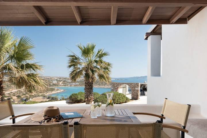 Villa for 4 people, with Ocean view and Balcony in Paros