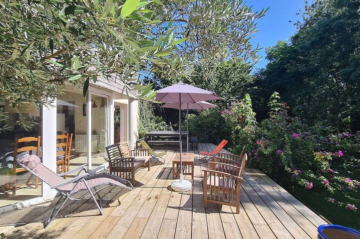Maison de vacances pour 16 personnes, avec jardin ainsi que jacuzzi et terrasse, animaux acceptés