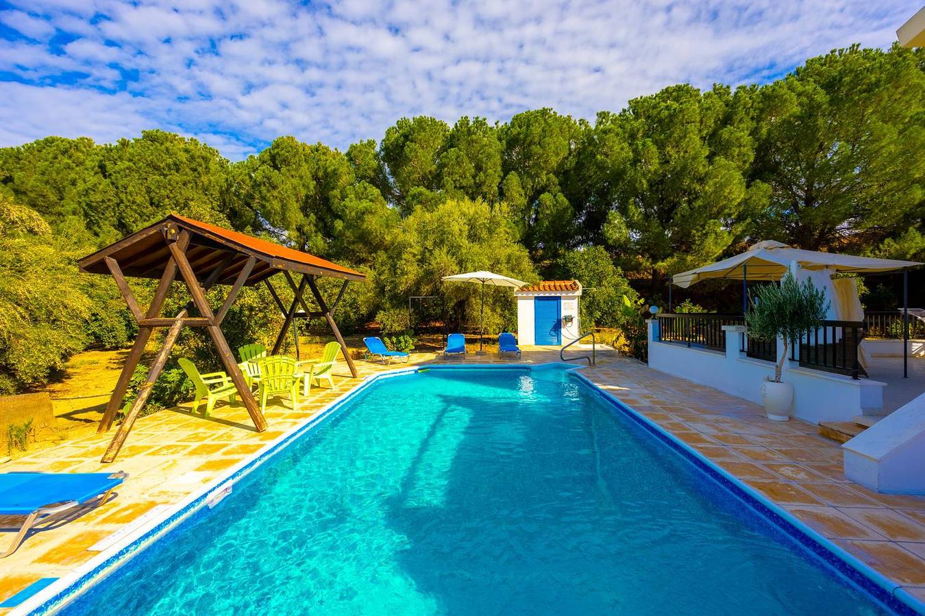 Villa für 7 Personen mit Garten in Πόλις Χρυσοχούς, Südzypern