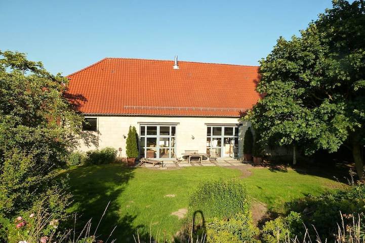 Ferienhaus für 7 Personen, mit Garten