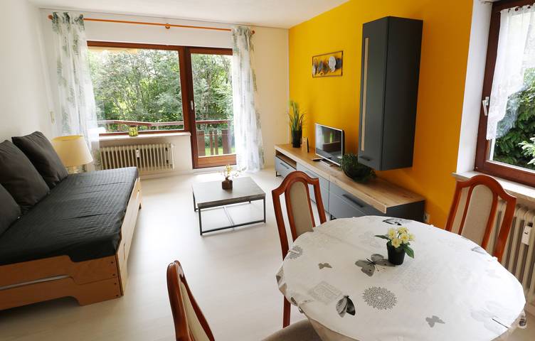 Ferienwohnung für 4 Personen, mit Balkon und Garten sowie Sauna in Höchenschwand