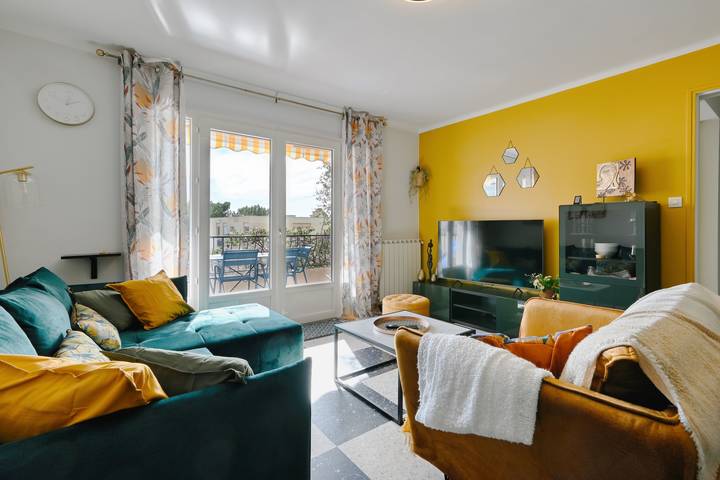 Vakantiewoning voor 4 personen, met Balkon in Bandol