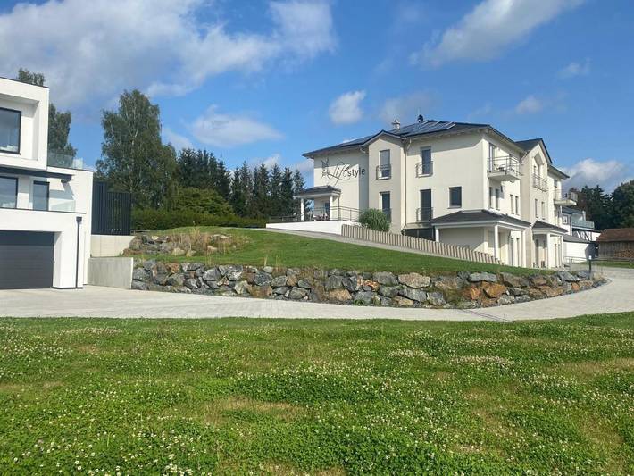 Ferienwohnung für 5 Personen, mit Terrasse und Garten sowie Sauna und Ausblick in Moosbach - 4
