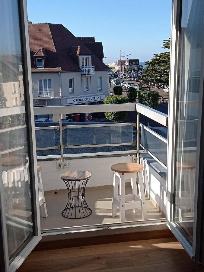 Appartement de vacances pour 2 personnes, avec Balcon ainsi que Terrasse et Vue