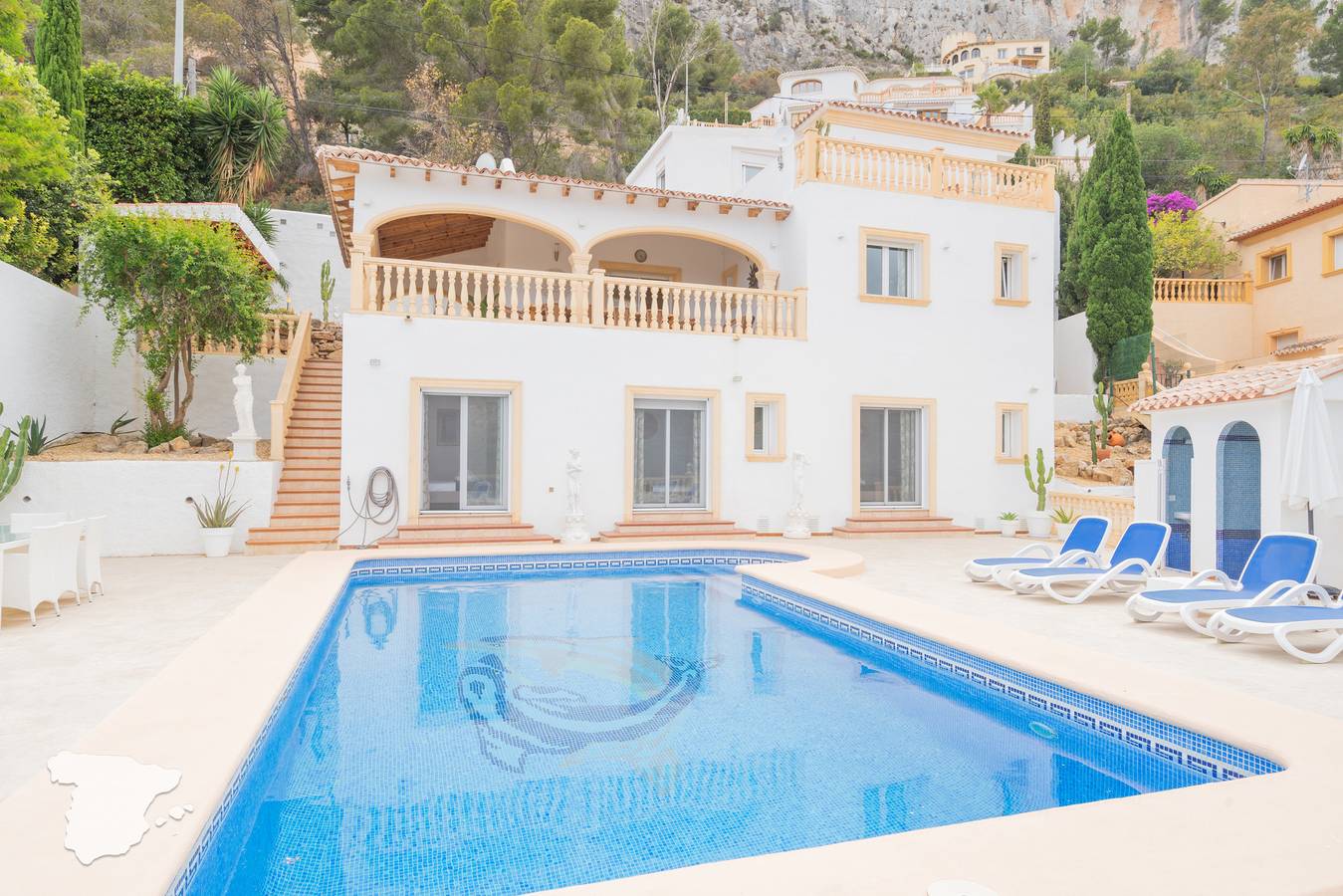 Villa pour 10 Personnes dans Calpe, Costa Blanca