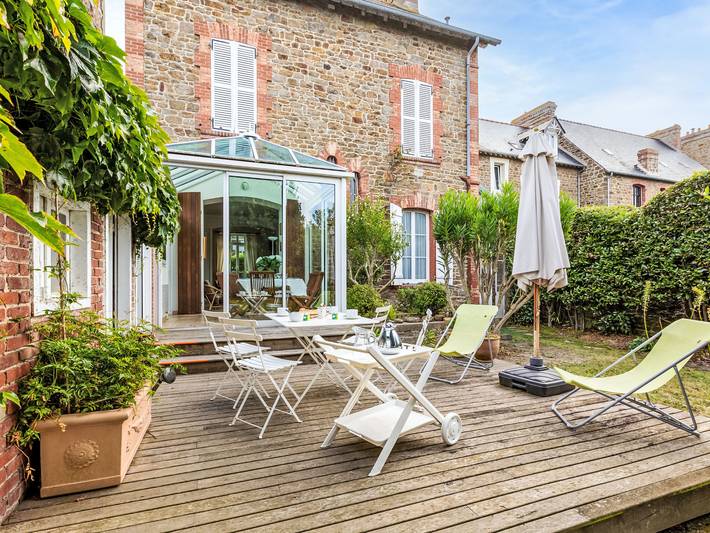 Ferienhaus für 10 Personen, mit Terrasse und Garten in Saint-Malo