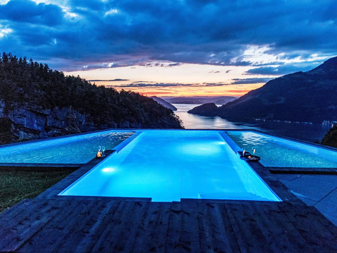 Villa Tauris Lake Lucerne Spa, Pool & Views in Emmetten, Lake Lucerne