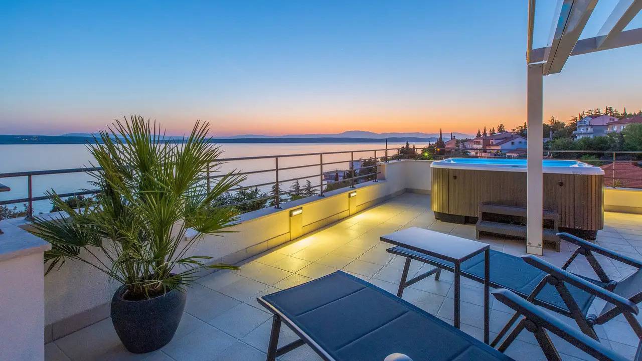 Ganze Ferienwohnung, Ferienwohnung für 4 Personen (35 m²) in Dramalj in Plaža Pazdehova-Lanterna, Dramalj