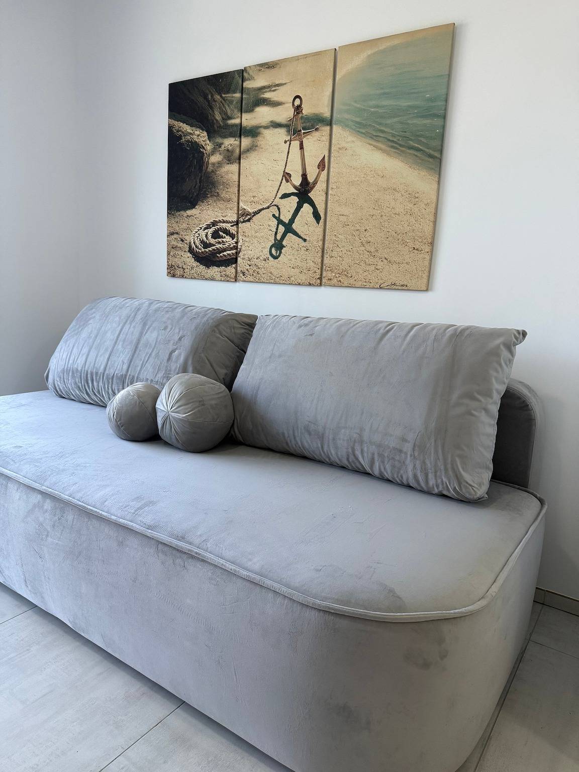 Apartamento entero, Apartamento cerca de la playa con vistas al mar, Wi-Fi y aire acondicionado in San-Nicolao, Región de Corte