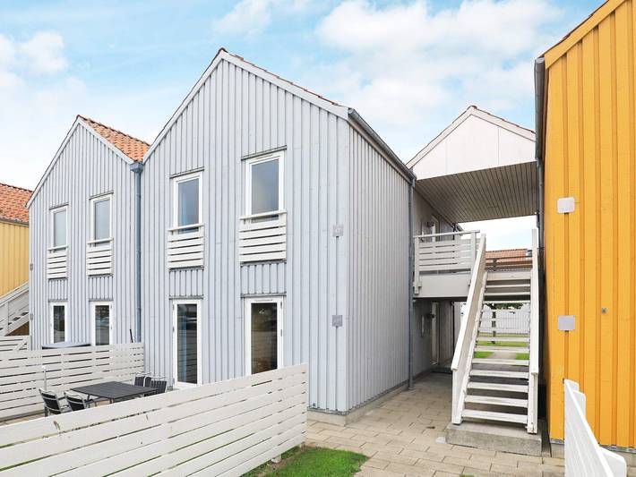 Ferienwohnung für 6 Personen, mit Balkon und Ausblick auf Langeland