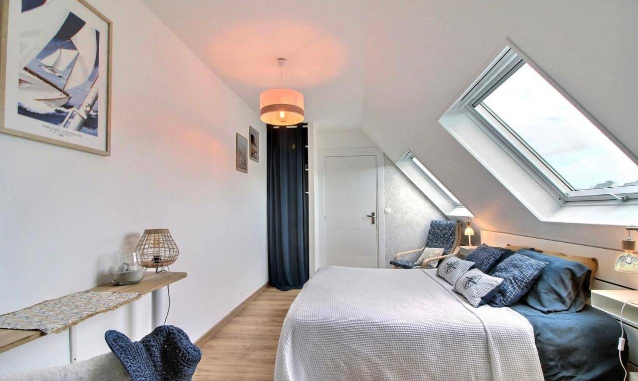 Deluxe Double Room with Sea View in Plouarzel, Région de Brest