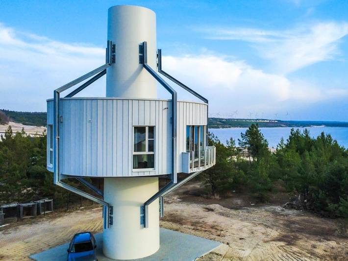 Ferienwohnung für 5 Personen, mit Balkon und Garten sowie Seeblick und Ausblick in Lichterfeld-Schacksdorf