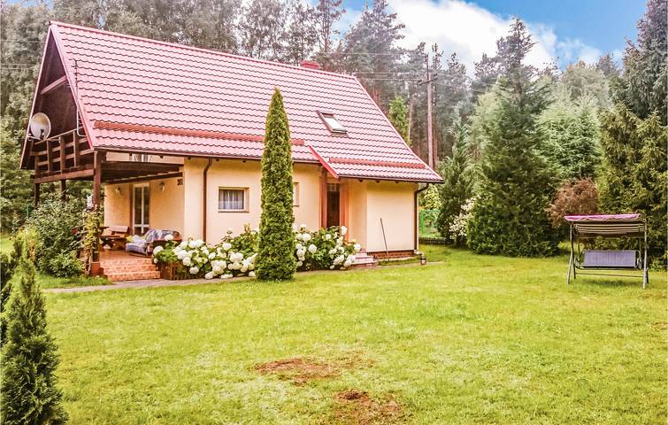 Ferienhaus für 6 Personen mit Terrasse in Stężyca, powiat kartuski