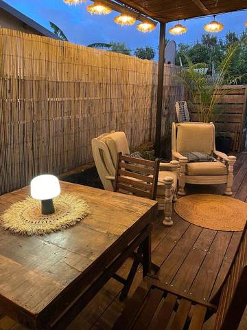 Gîte pour 2 personnes, avec terrasse dans la Ravine Blanche