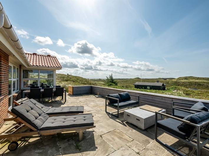 Ferienhaus für 8 Personen, mit Terrasse in Hvide Sande