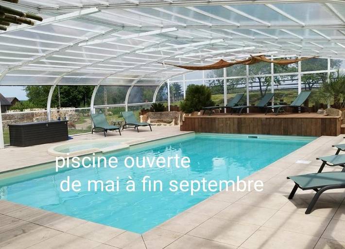 Maison d’hôte pour 6 personnes, avec vue ainsi que piscine et jardin dans la Manche - 2