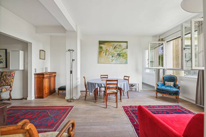 Vacation rental for 4 people around the Eiffel Tower