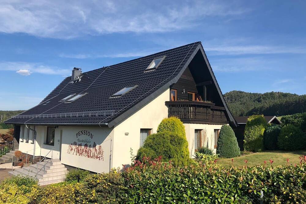 Ganze Wohnung, Traumhafte Aussicht für Aktivurlauber in Struppen, Elbsandsteingebirge