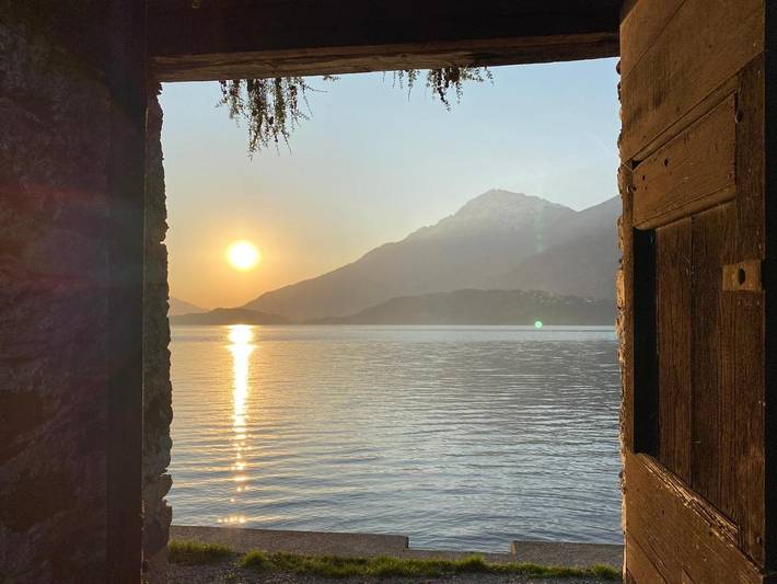 Bungalow für 4 Personen, mit Seeblick und Garten sowie Ausblick am Comer See - 2