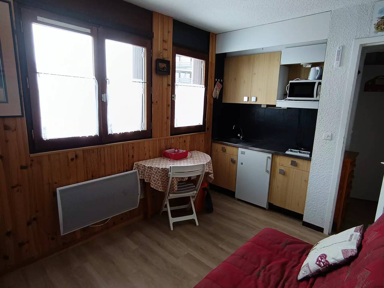 Gehele studio, Mini studio voor 2 personen - Speciaal klein budget in Montgenèvre, Briançon en omgeving