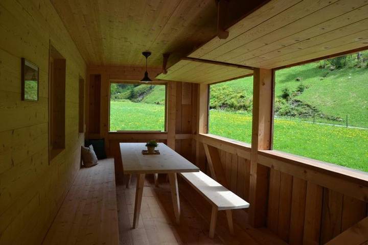 Location de vacances pour 7 personnes, avec vue et jardin à Bezau - 4