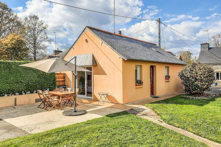 Location de vacances pour 4 personnes, avec Jardin à Bréhan