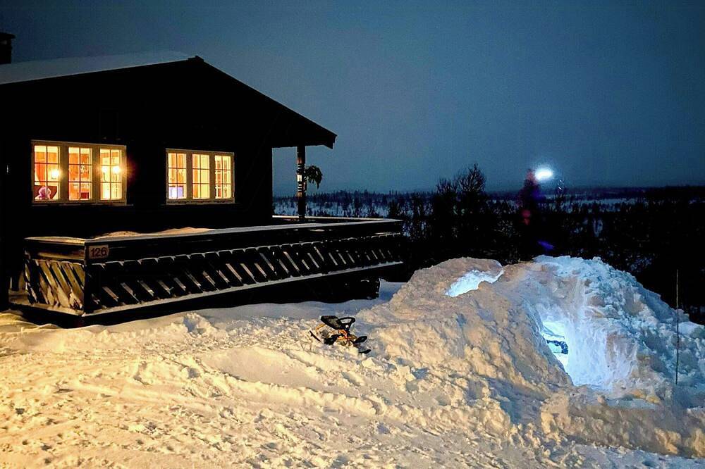 Verbesserte Familienhütte im Sangefjell in Ål
