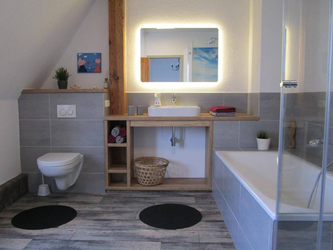 Ganze Wohnung, Wohnung in Gießelrade mit Großem Garten in Ahrensbök, Ostholstein