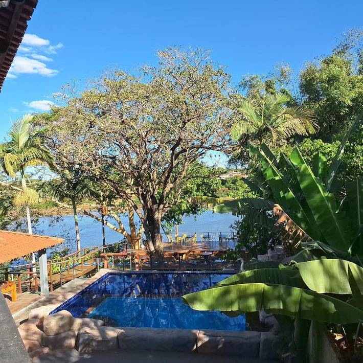 Pousadas para 2 pessoas, com jardim e piscina, com animais de estimação em Barra do Garças