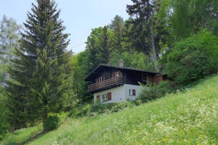 Bauernhof für 4 Personen, mit Garten im Wallis