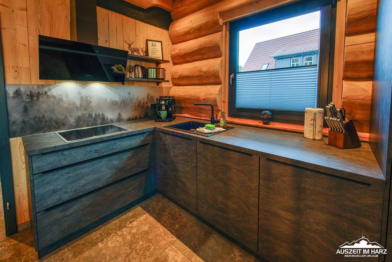 Haus 9 Blockhaus mit 3 Schlafzimmern und Sauna in Braunlage, Harzvorland