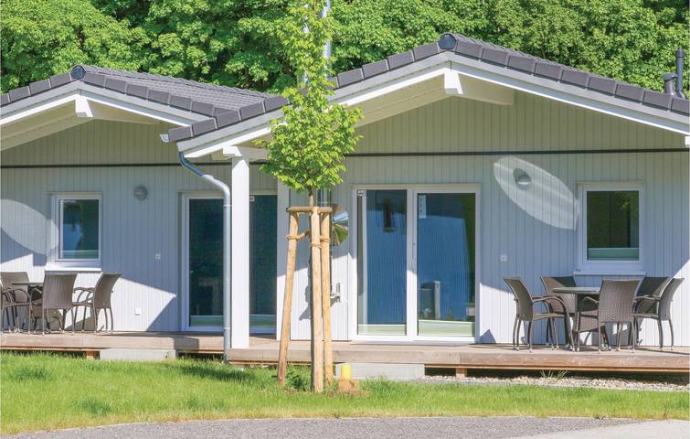 Ferienhaus für 6 Personen, mit Terrasse und Garten sowie Sauna und Ausblick in Thale