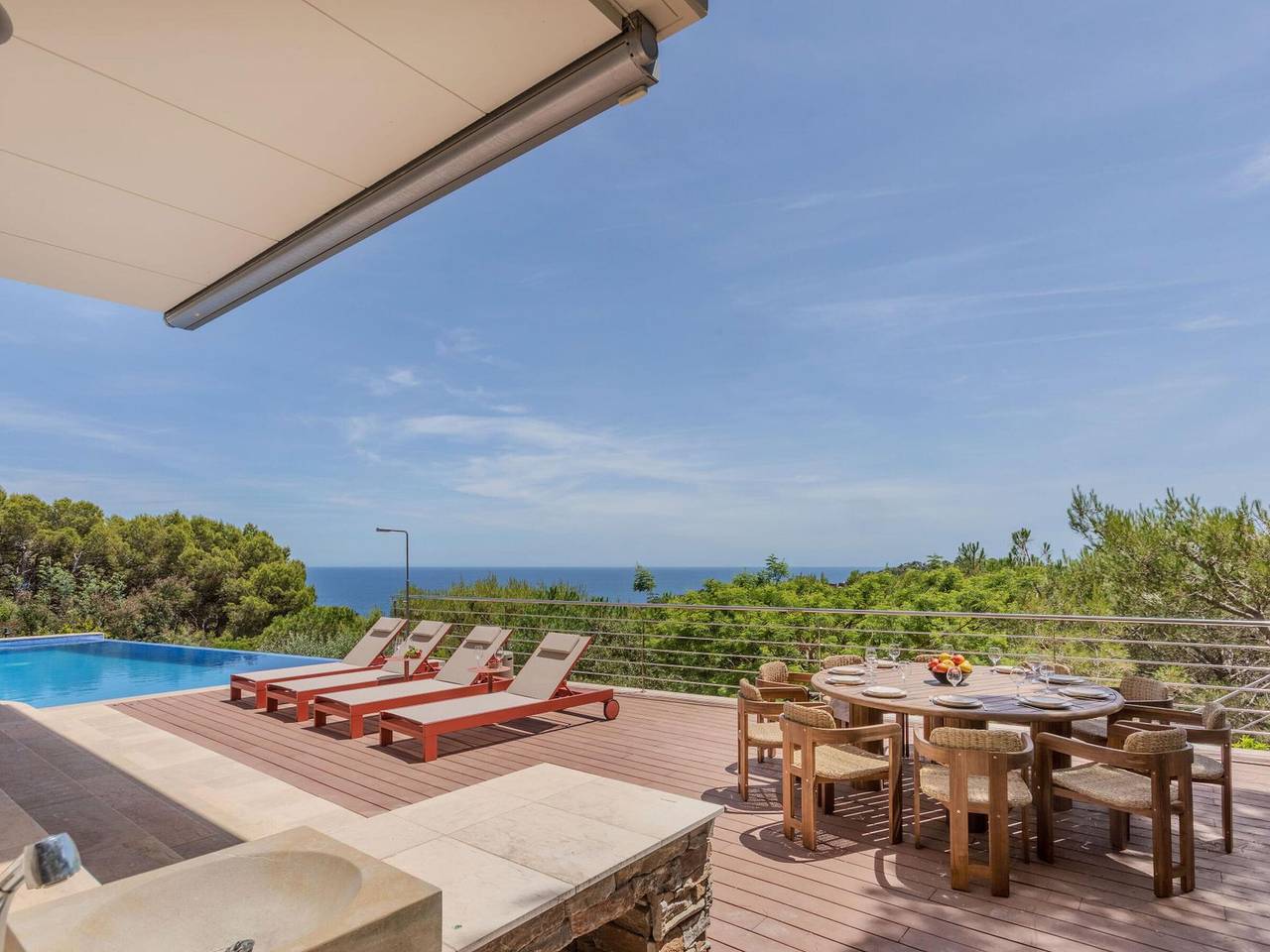 Maison de standing, vue mer - 8 pers. in Aigua Xelida, Palafrugell