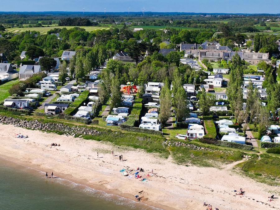 Camping et Parc Les Goelands - Landhaus 14 personen - Ferienhaus mit Sanitäranlagen in Arzal, Côte des Mégalithes